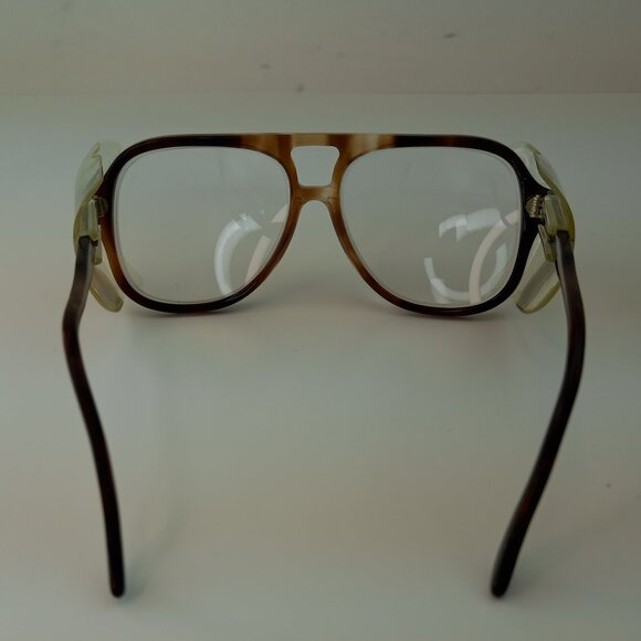 Vintage 70s Aden Z 87 Optical Safety Eye Glasses Frames - Picture 4 of 9